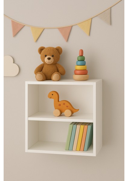 Beyaz Çok Amaçlı Tek Raflı Dekoratif Asma Dolap modelleri