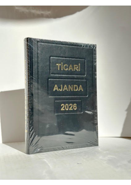2026 Yılı Ticari Kasa Ajandası Günlük Ajanda Cilt Bezli fiyatları