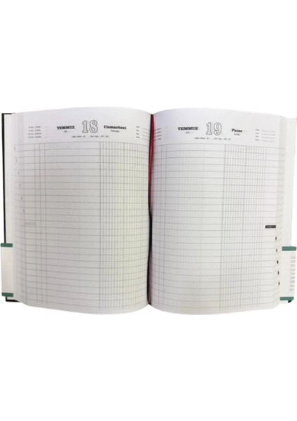 2026 Yılı Ticari Kasa Ajandası Günlük Ajanda Cilt Bezli indirimleri