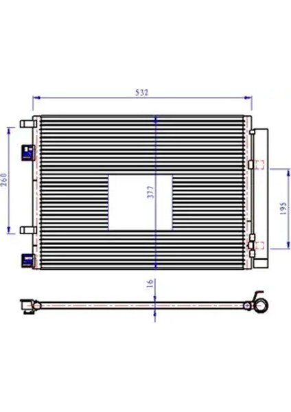 CHY760016 Klima Radyatoru 976061R300