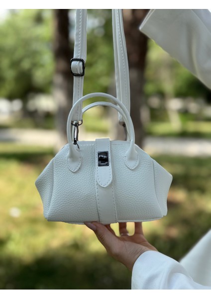 Nçs Kadın El ve Omuz Çantası -Zerafetin Minimal Hali(En:18~boy:13)