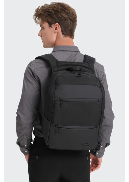 15,6 Inç Laptop Bölmeli, Ortopedik Sırt Destekli Su Geçirmez Erkek Sırt Çantası CTV8680 Siyah fırsatları