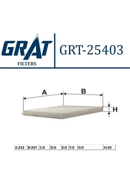 25403 Polen Filtresi 96539649