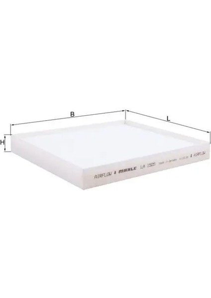 LA1505 Polen Filtresi 97133D1000 97133D3000 97133D3200