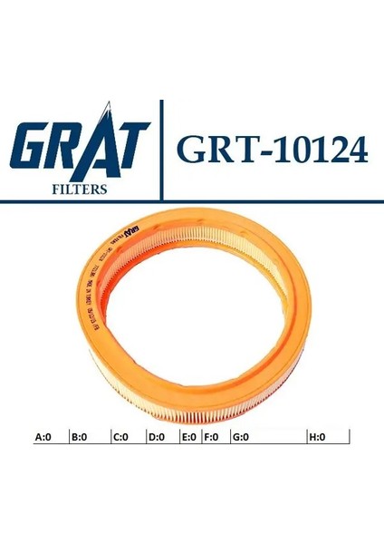 10124 Hava Filtresi 7721380