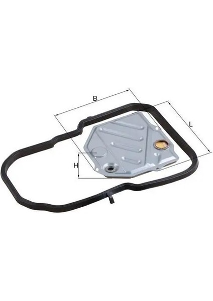 HX46D1 Sanziman Filtresi A1262700098 A1262700298 A1262711080