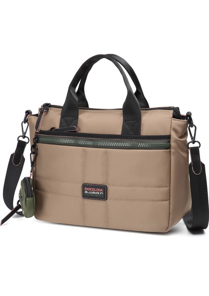 Çok Cepli, Su Geçirmez, Hafif, Uzun Askılı, Kadın Omuz Çanta Günlük ve Spor BRC3261 Taba fiyatları