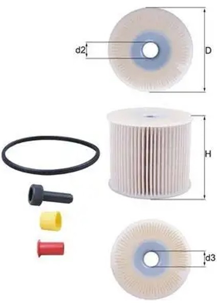 KX85D Yakit Filtresi 1541267G10 1541267G10000 1541267G11