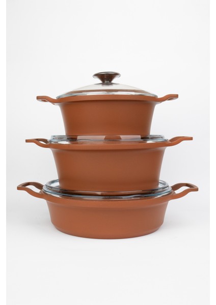 Masterchef Döküm 7 Parça Dik Kulak Tencere Seti fiyatları