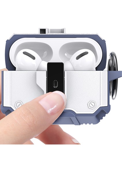 Apple Airpods Pro 3 Uyumlu Karbonfiber Dokulu Darbe Emici Airbag Korumalı Tpu Zırh Kılıf fiyatları