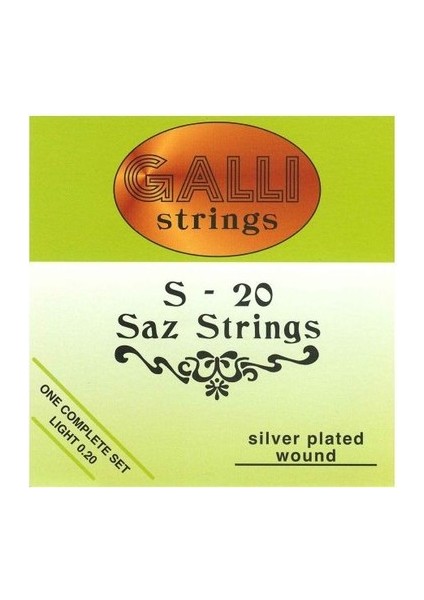 S20 - Uzun Sap Bağlama Teli