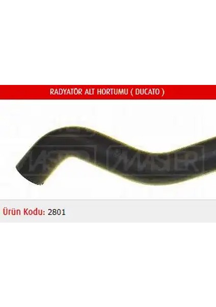 M2801 Radyator Hortumu Alt 1316758080 1317A4