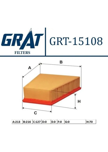 15108 Hava Filtresi 6Q0129620