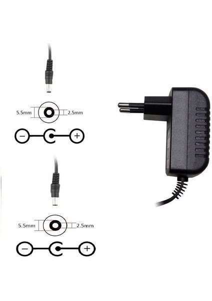 15V 2A 30W 5.5x2.5 mm Ac Adaptör - Şarj Cihazı