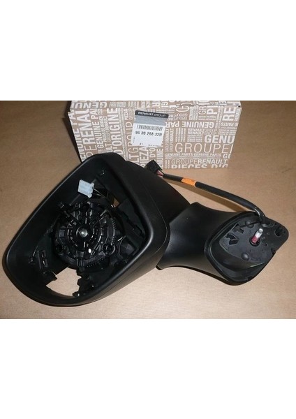 Renault Clio V 2018- Dış Dikiz Aynası Sol Elektrikli Isıtmalı, Elektrikli Katlanabılır, Yanıp Söner, Astarlı Kapak, Asferı (Oem NO:963028832R)