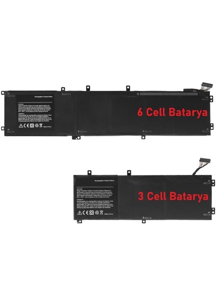 Dell Inspiron P102F (7500) Batarya Pil Retro 3cell