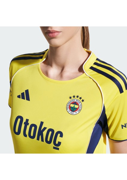 Fenerbahçe 25-26 Kadın Sarı Futbol Deplasman Forması.-