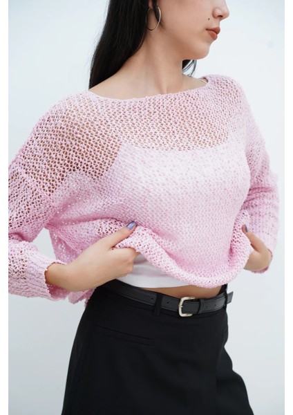 KAYIK YAKA FİLE KAZAK