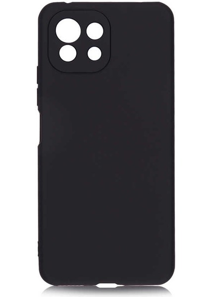 Xiaomi Mi 11 Lite Kılıf Aden Premier Silikon Kapak-Siyah