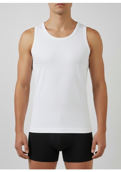 Erkek Atlet Pamuklu Iç Çamaşır 6'lı Paket Slim Fit Rahat fiyatları