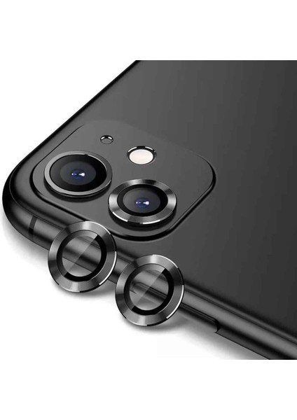 iPhone 11 Uyumlu Aden Cl-12 Premium Safir Parmak Izi Bırakmayan Anti-Reflective Kamera Lens Kor
