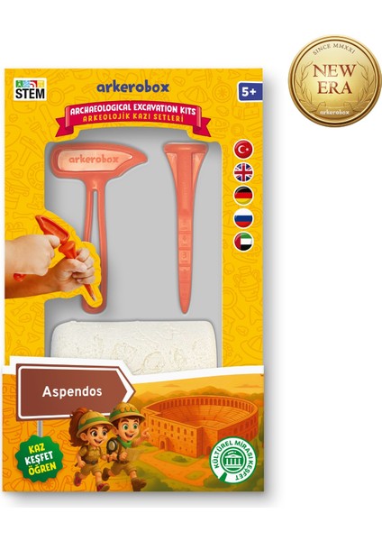 Aspendos New Era Eğitici Kazı Seti
