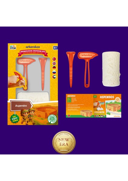 Aspendos New Era Eğitici Kazı Seti modelleri