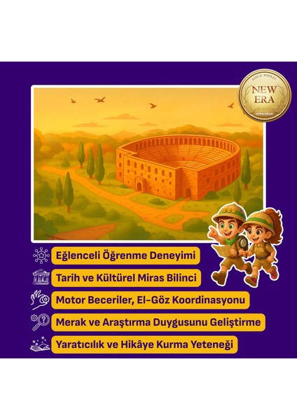 Aspendos New Era Eğitici Kazı Seti fırsatları