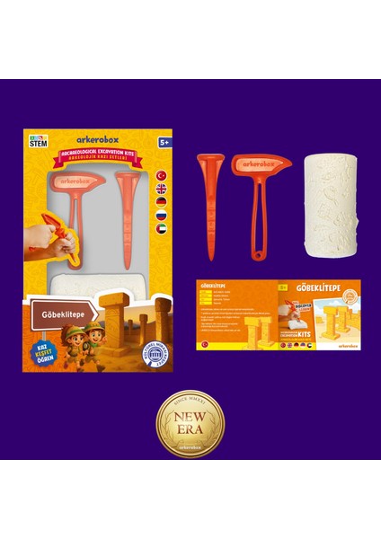 Göbeklitepe New Era Eğitici Kazı Seti modelleri
