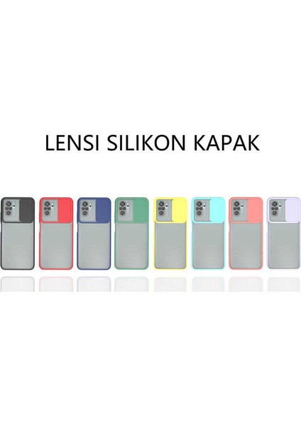 Xiaomi Poco M5S Kılıf Aden Lensi Kapak-Turkuaz modelleri