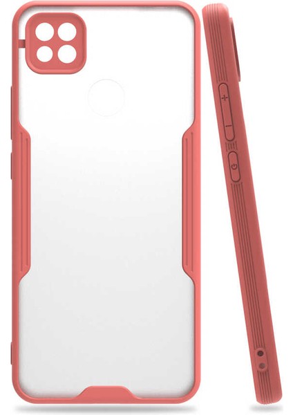 Xiaomi Redmi 9c Kılıf Aden Parfe Kapak-Pembe