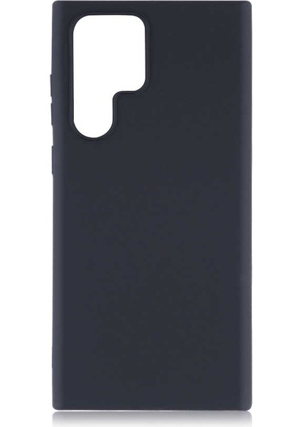 Galaxy S22 Ultra Kılıf Aden Premier Silikon Kapak-Siyah