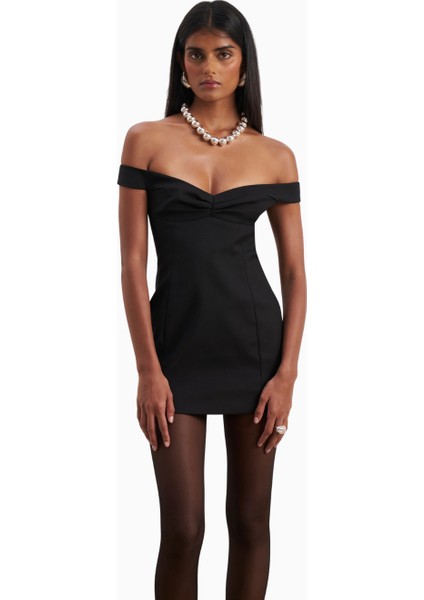 Structured Bodice Gown Maxi Kadın Elbise