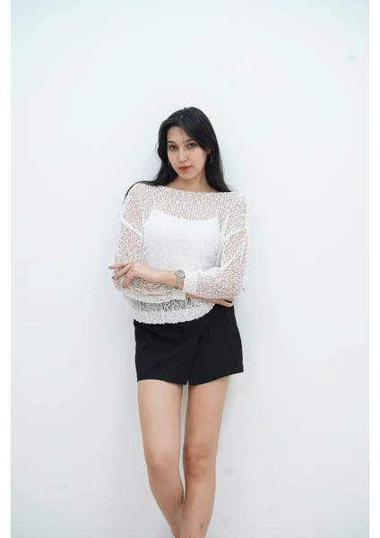 KAYIK YAKA FİLE KAZAK