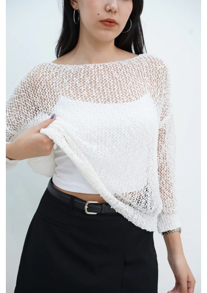 KAYIK YAKA FİLE KAZAK fiyatları