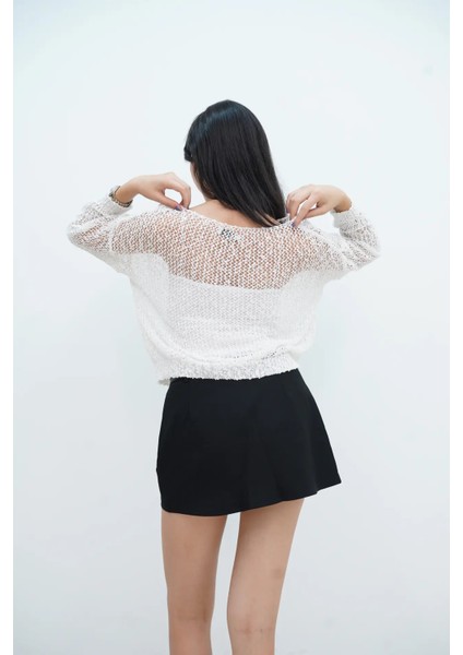 KAYIK YAKA FİLE KAZAK fırsatları