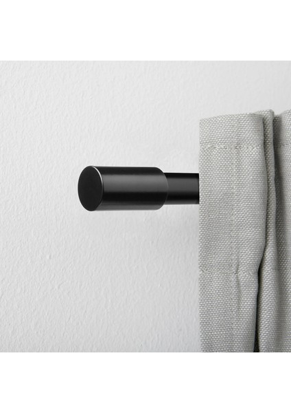 Uddnate Perde Çubuğu Topuzu Siyah 1 Çift fiyatları