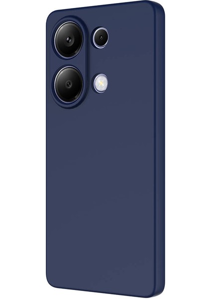 Xiaomi Poco M6 Pro 4g Kılıf Aden Mara Laaakan Kapak-Lacivert indirimleri