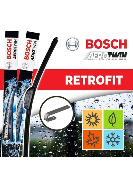 Chevrolet Captiva 2009 Model Ön Silecek Takımı Bosch Aerotwin Retrofit