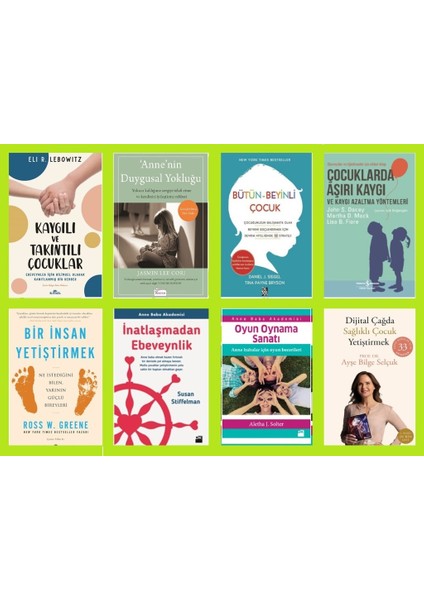 Kaygılı ve Takıntılı Çocuklar Seti 8 Kitap