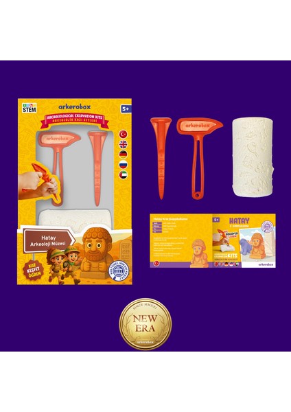Hatay Arkeoloji Müzesi New Era Eğitici Kazı Seti modelleri