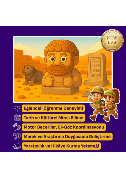 Hatay Arkeoloji Müzesi New Era Eğitici Kazı Seti fırsatları