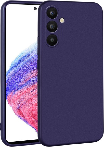 Galaxy A34 Kılıf Aden Premier Silikon Kapak-Lacivert