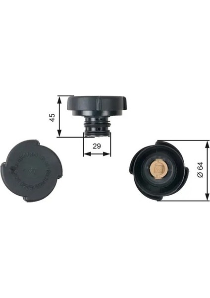 RC204 Yedek Su Depo Kapagi 17111712492 17111712669 17111742231