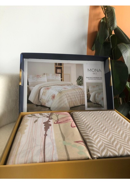 New Box Çift Kişilik Nevresim Takımı | Çarşafı Lastiksiz | Günlük Kullanım | Lüks Kutulu | Çeyizlik fiyatları