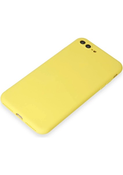 iPhone 7 Plus Kılıf First Silikon - Sarı - NHR5351-9097 fırsatları