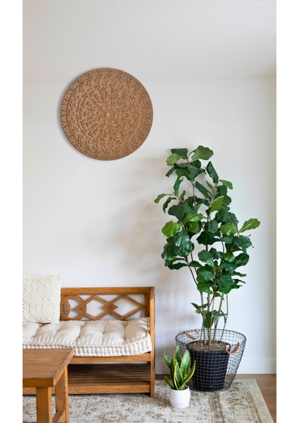 Duvar Dekoru Ahşap Mandala "saray Geometrisi" Ev Dekoru Bohem Duvar Süsü