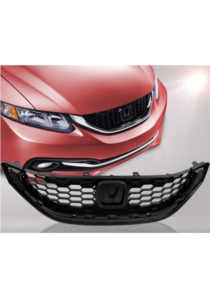 Honda Civic- Sd- 2014-2016 Ön Panjur Üst Nikelajı (Japon/kore Tipi) (Tyg) (Oem NO:71122TR3A01) fırsatları