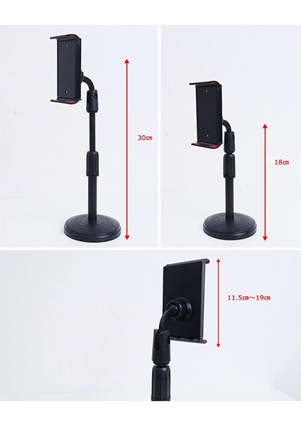 Ally Portatif 360 ° Masaüstü Tablet Standı TUTUCU-(1903) - NHR6178-1549 modelleri