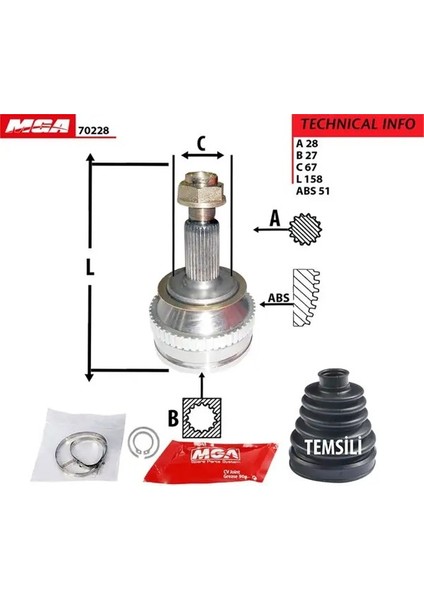 70228 Dis Aks Kafasi 7700102978 8200485576